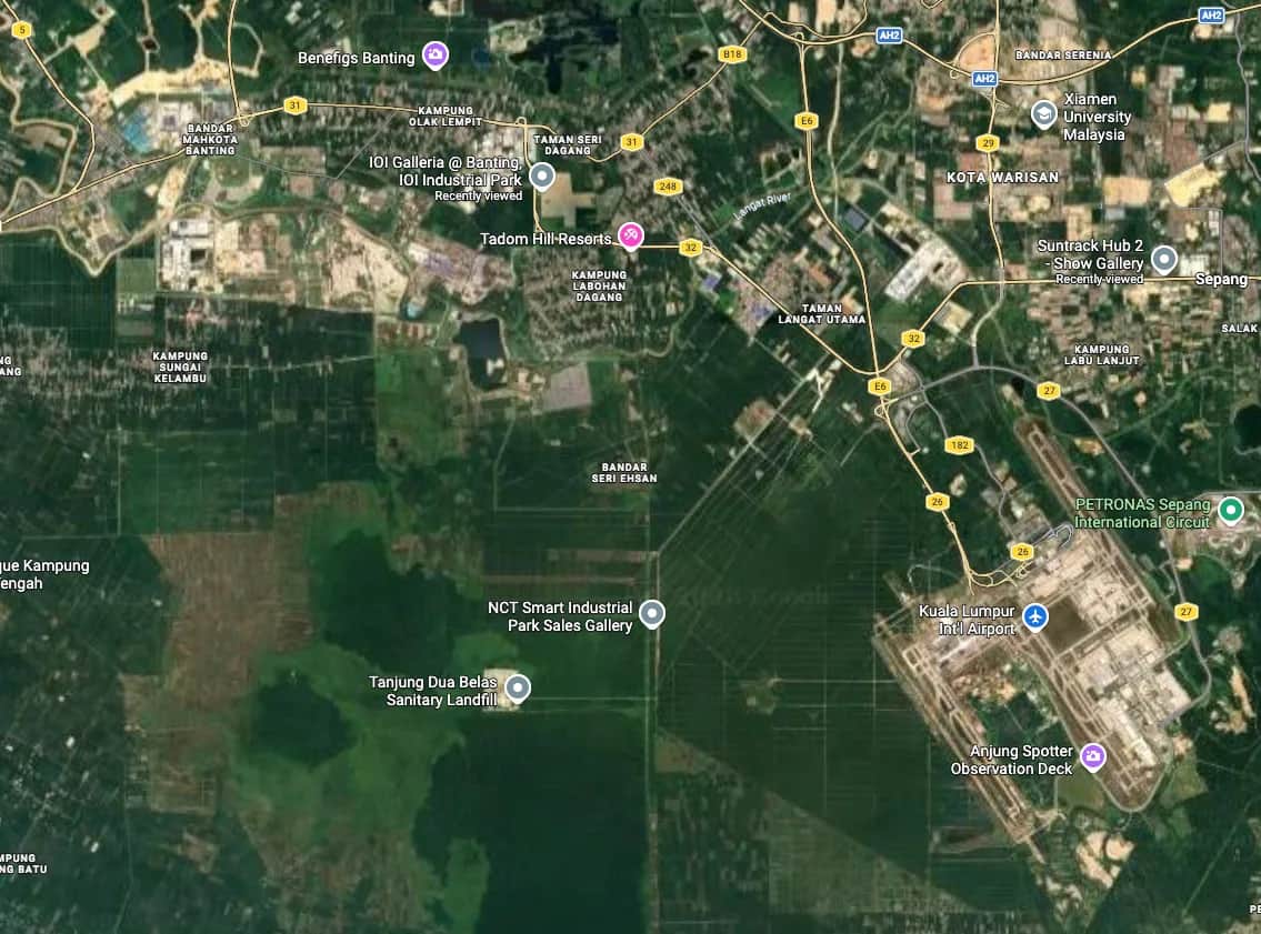 Industrial Zoned Agricultural Land for Rent in Sepang - 1