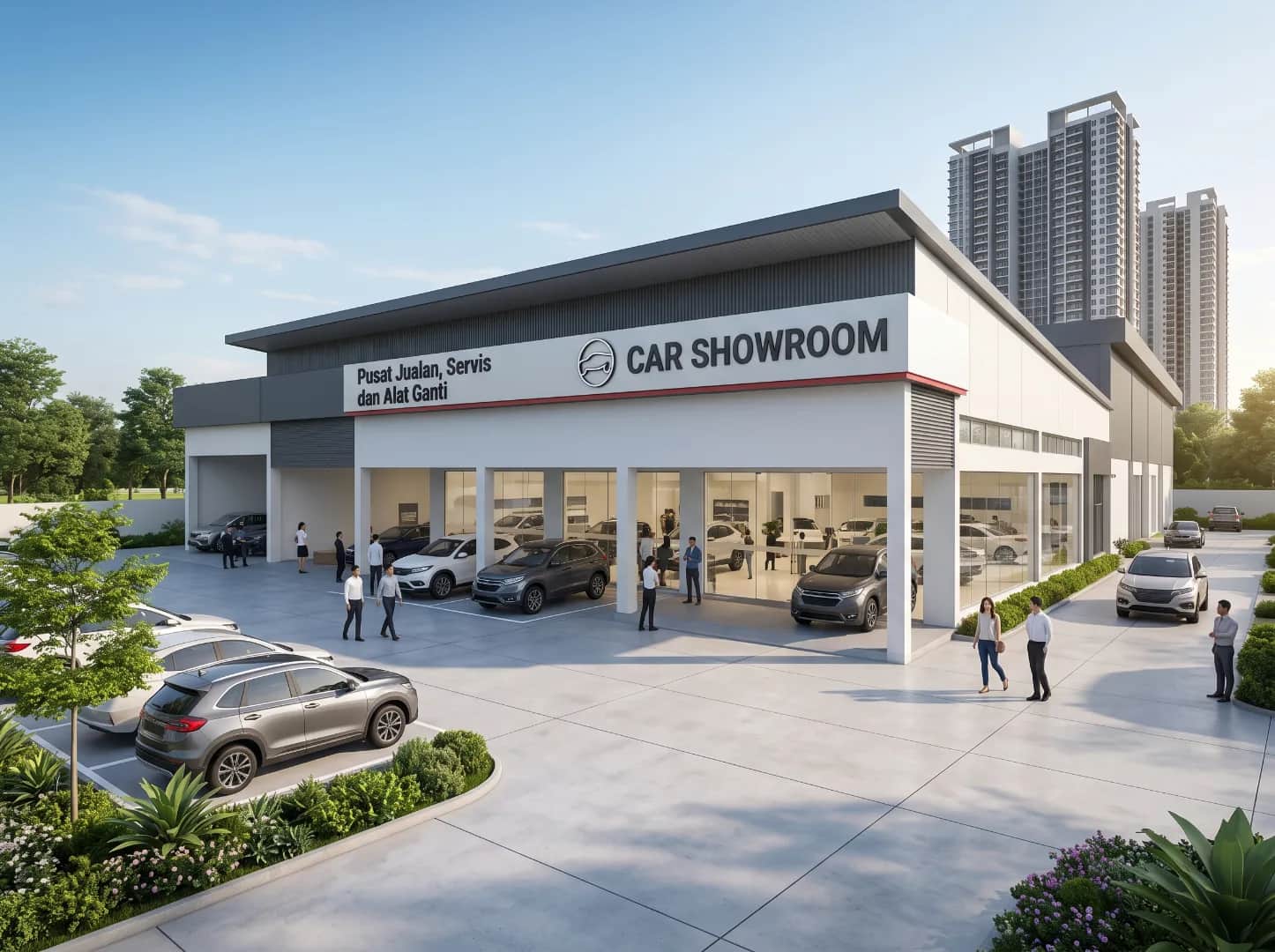 Car Showroom for Rent in Chan Sow Lin, KL — 46,800 sq ft | 3S Ready 1