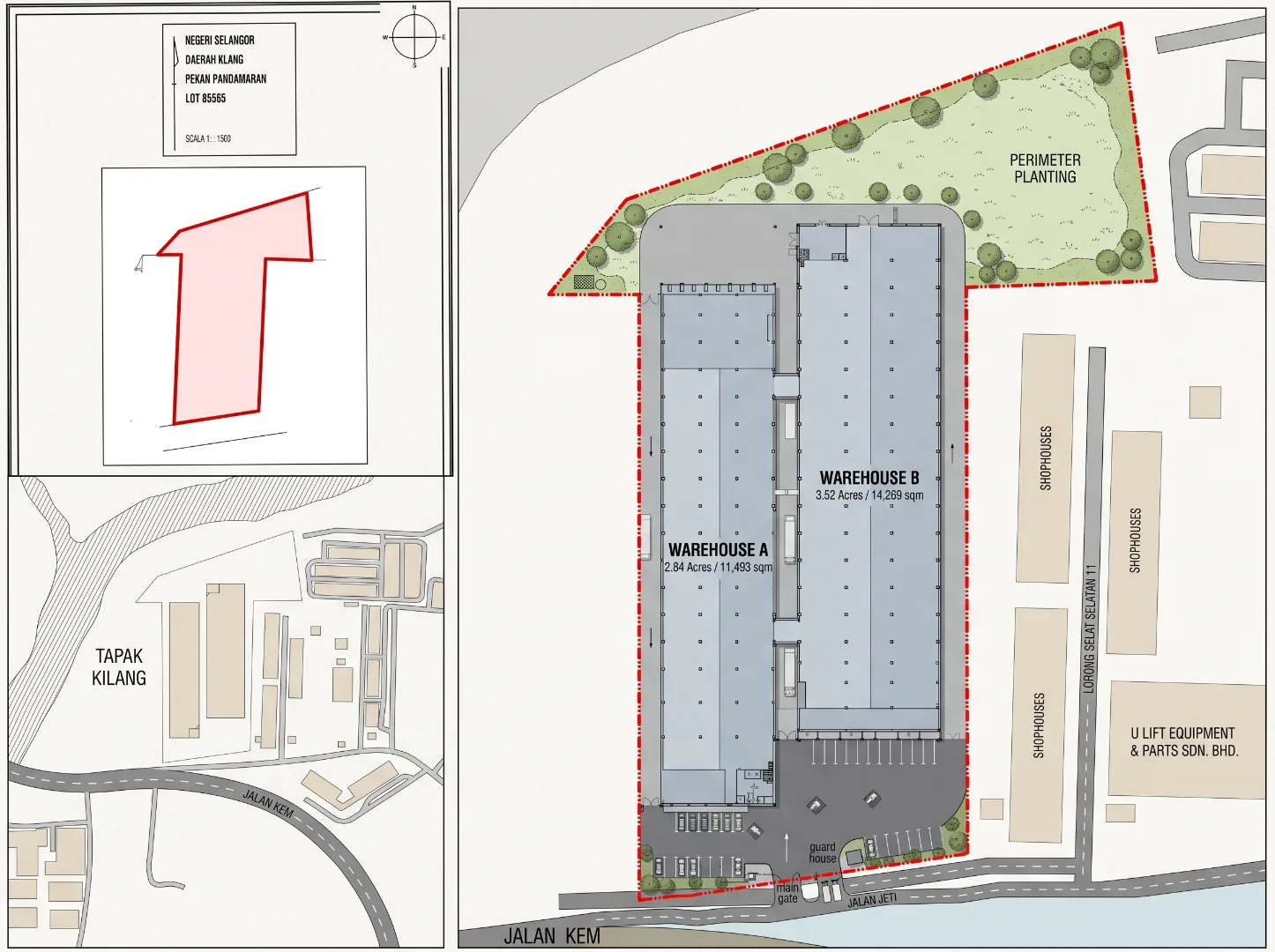 Single Storey Detached Warehouse for Rent in Kawasan Perindustrian Pandamaran, Klang — 122,000 sq.ft. | 9 Dock-Leveller Bays | GreenRE Certified 6