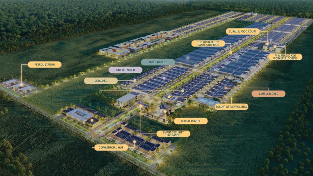 Project update imagery related to NSIP’s development and infrastructure progress.