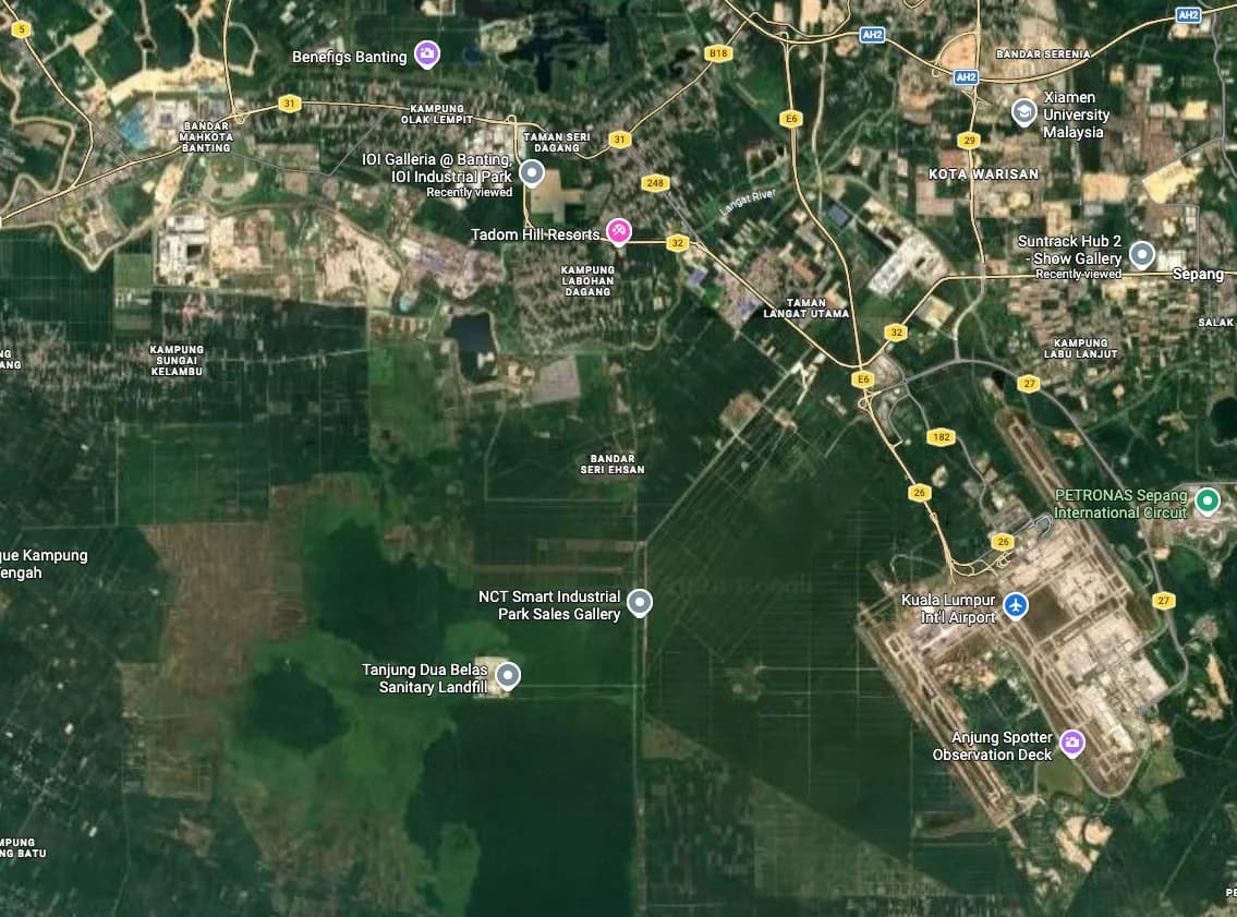 Industrial Zoned Agricultural Land for Sale in Sepang - 1