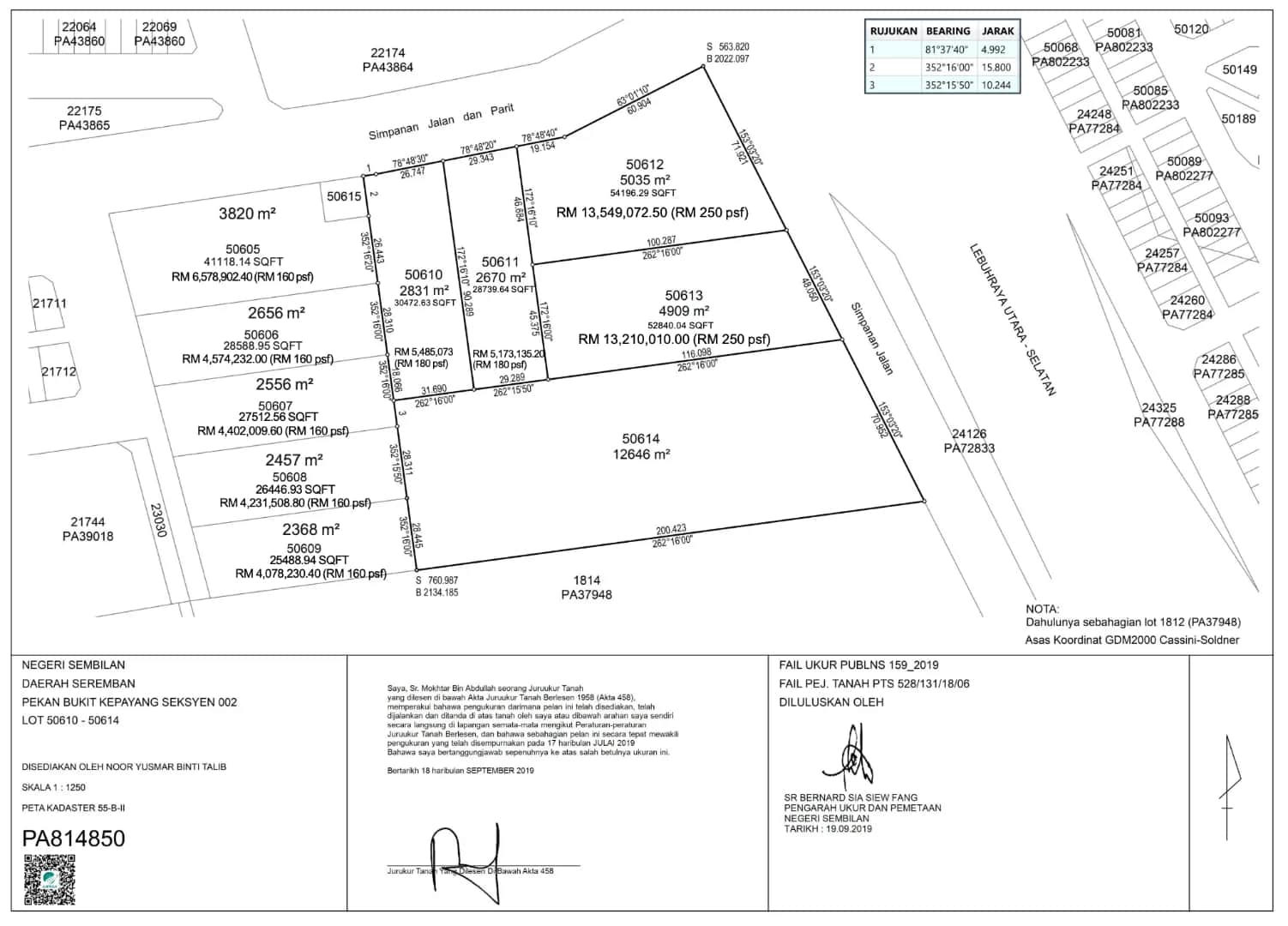 Industrial Land for Sale in Seremban (Automotive Row, Highway Frontage) 2