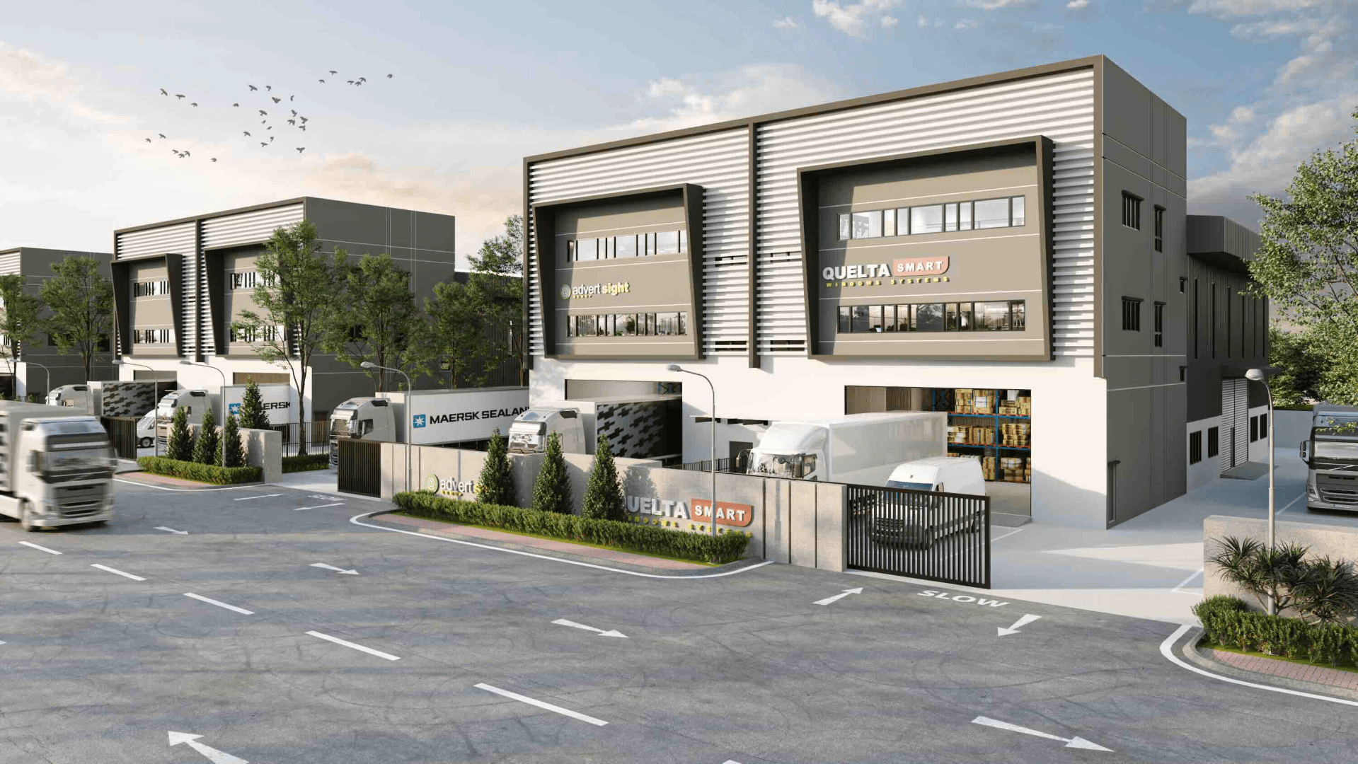 Semi-Detached Factory for Sale in Shah Alam (Setia Alaman, Freehold, Near Port Klang) - 1