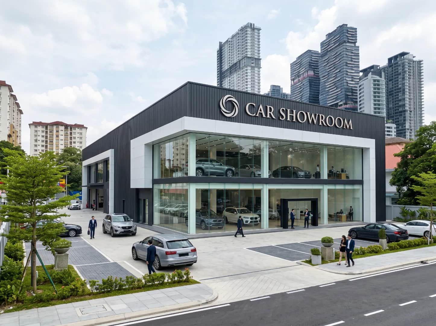 Freehold Commercial Land For Sale in Jalan Ampang, KL — 44,785 sq ft | Car Showroom Ready