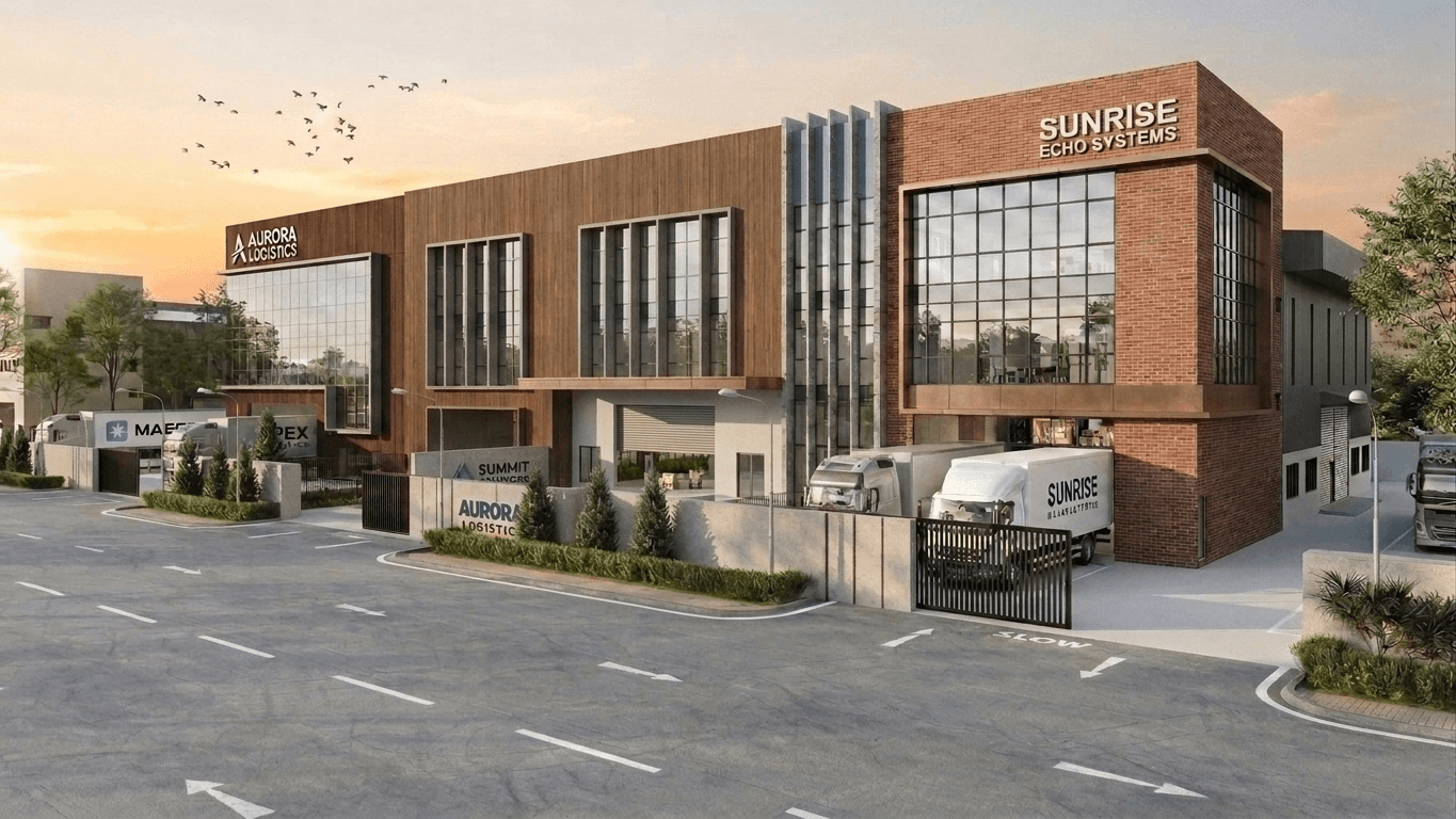 Semi-Detached Factory for Sale in Kota Kemuning (Main Road Frontage) - 2