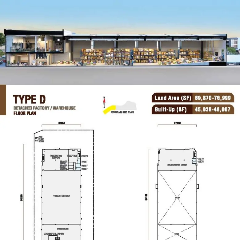 Detached Factory for Sale at Compass Kota Seri Langat, Banting - 7